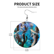 Fluid Dance — Original Art Earrings by Leeorah