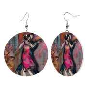 Paris — Original Art Earrings by Leeorah