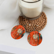 The Cairns — Original Art Earrings by Leeorah