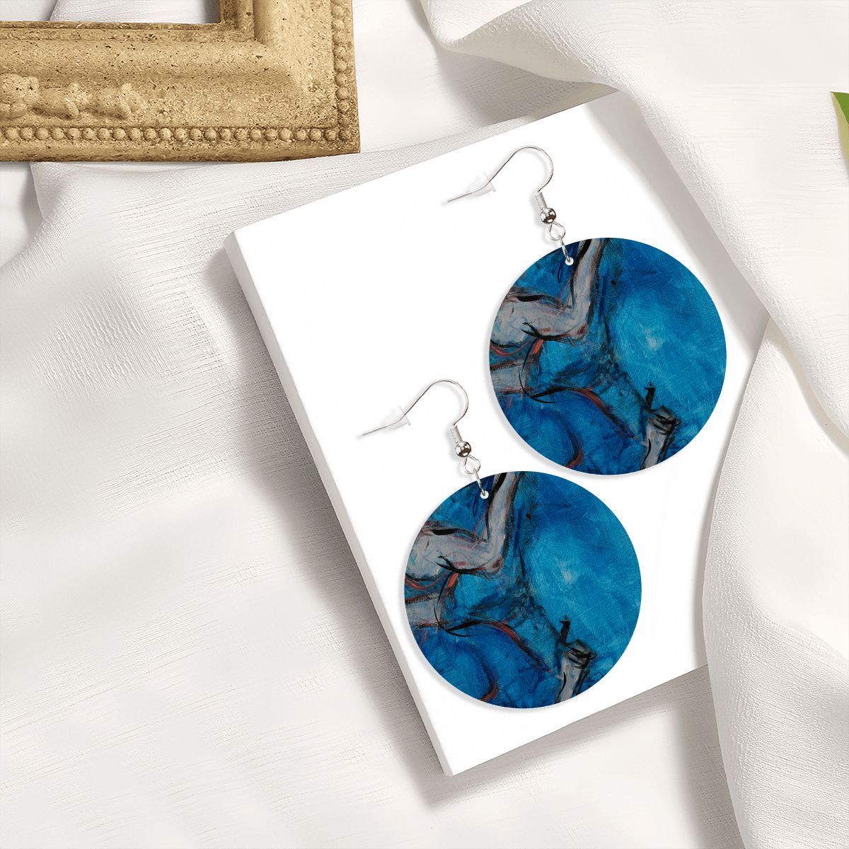 Dance Me — Original Art Earrings by Leeorah