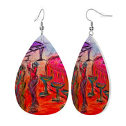 Piano Bar — Original Art Earrings by Leeorah