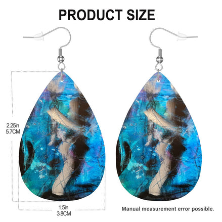 In Motion — Original Art Earrings by Leeorah