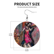 Paris — Original Art Earrings by Leeorah