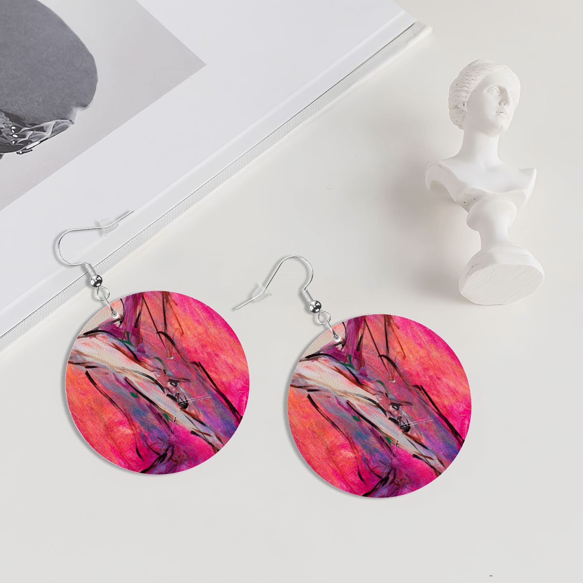 The Legs — Original Art Earrings by Leeorah