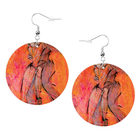 Kizomba — Original Art Earrings by Leeorah