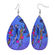 Winners — Original Art Earrings by Leeorah