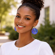 Winner — Original Art Earrings by Leeorah