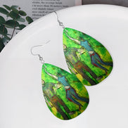 The Daniel — Original Art Earrings by Leeorah