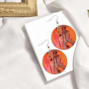 Kizomba — Original Art Earrings by Leeorah