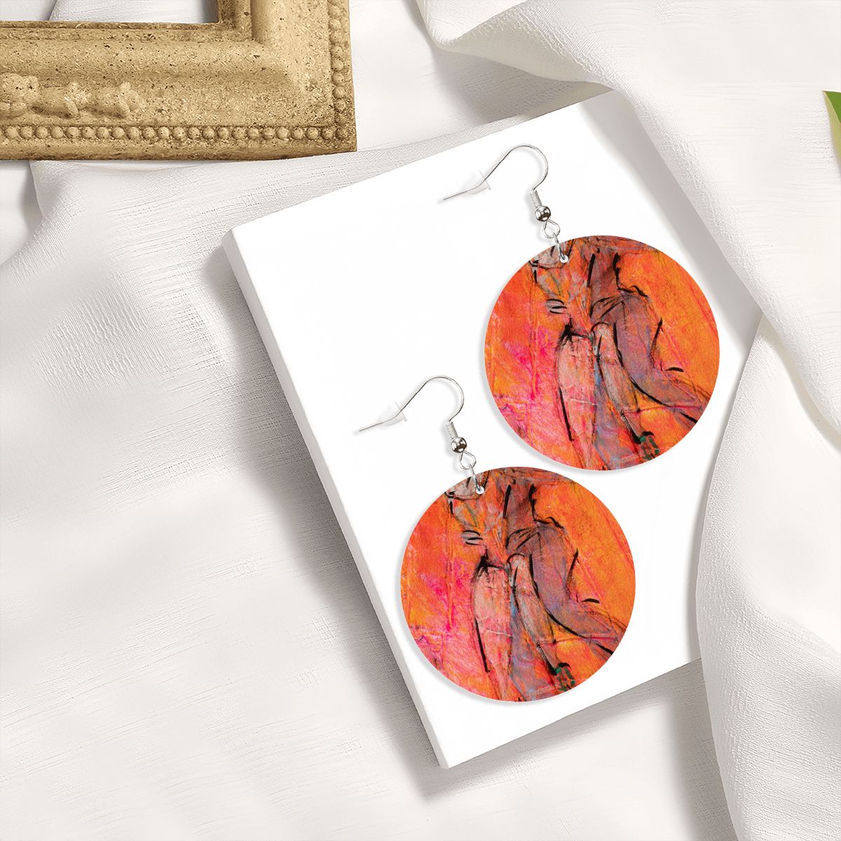 Kizomba — Original Art Earrings by Leeorah