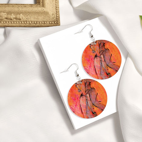 Kizomba — Original Art Earrings by Leeorah