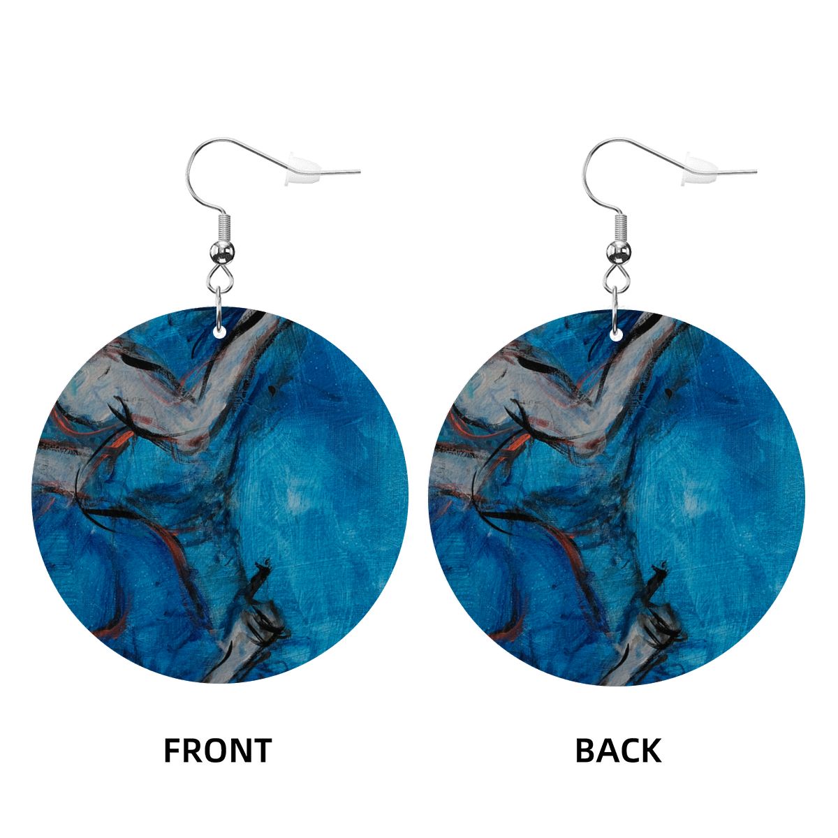 Dance Me — Original Art Earrings by Leeorah
