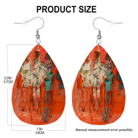 From Cairns — Original Art Earrings by Leeorah