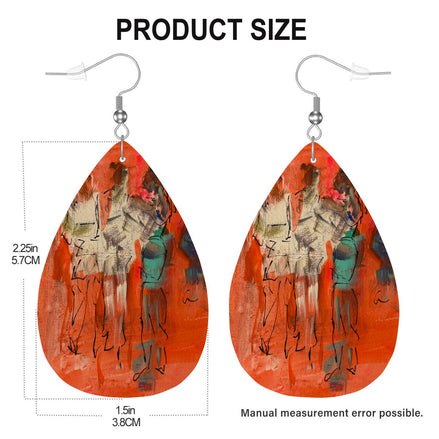 From Cairns — Original Art Earrings by Leeorah