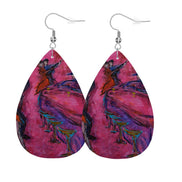 Dance Night — Original Art Earrings by Leeorah