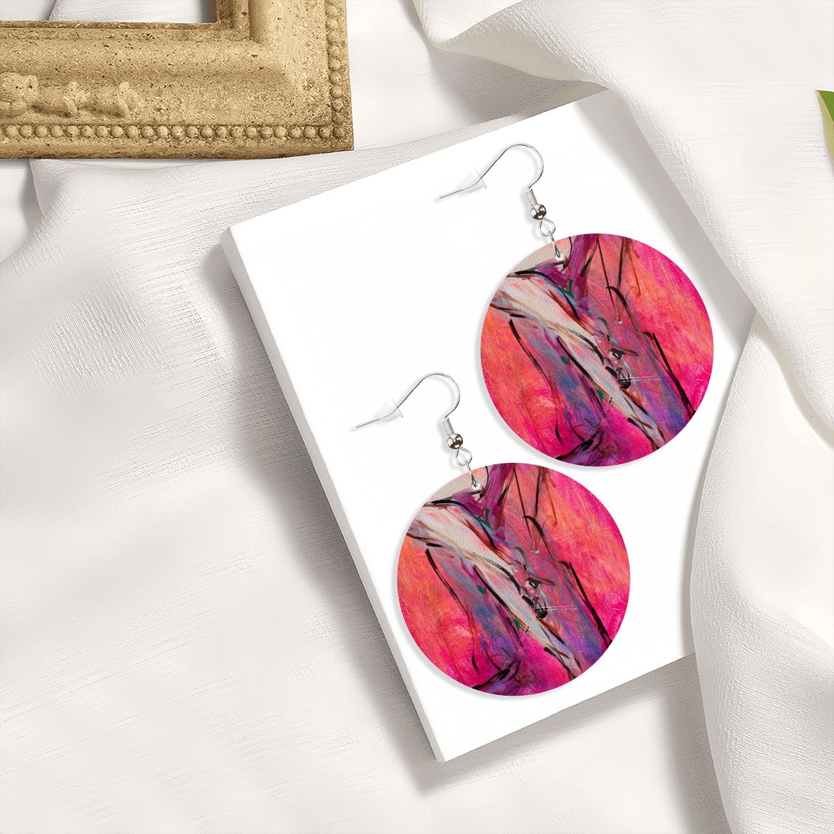 The Legs — Original Art Earrings by Leeorah