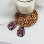 The Parisian — Original Art Earrings by Leeorah