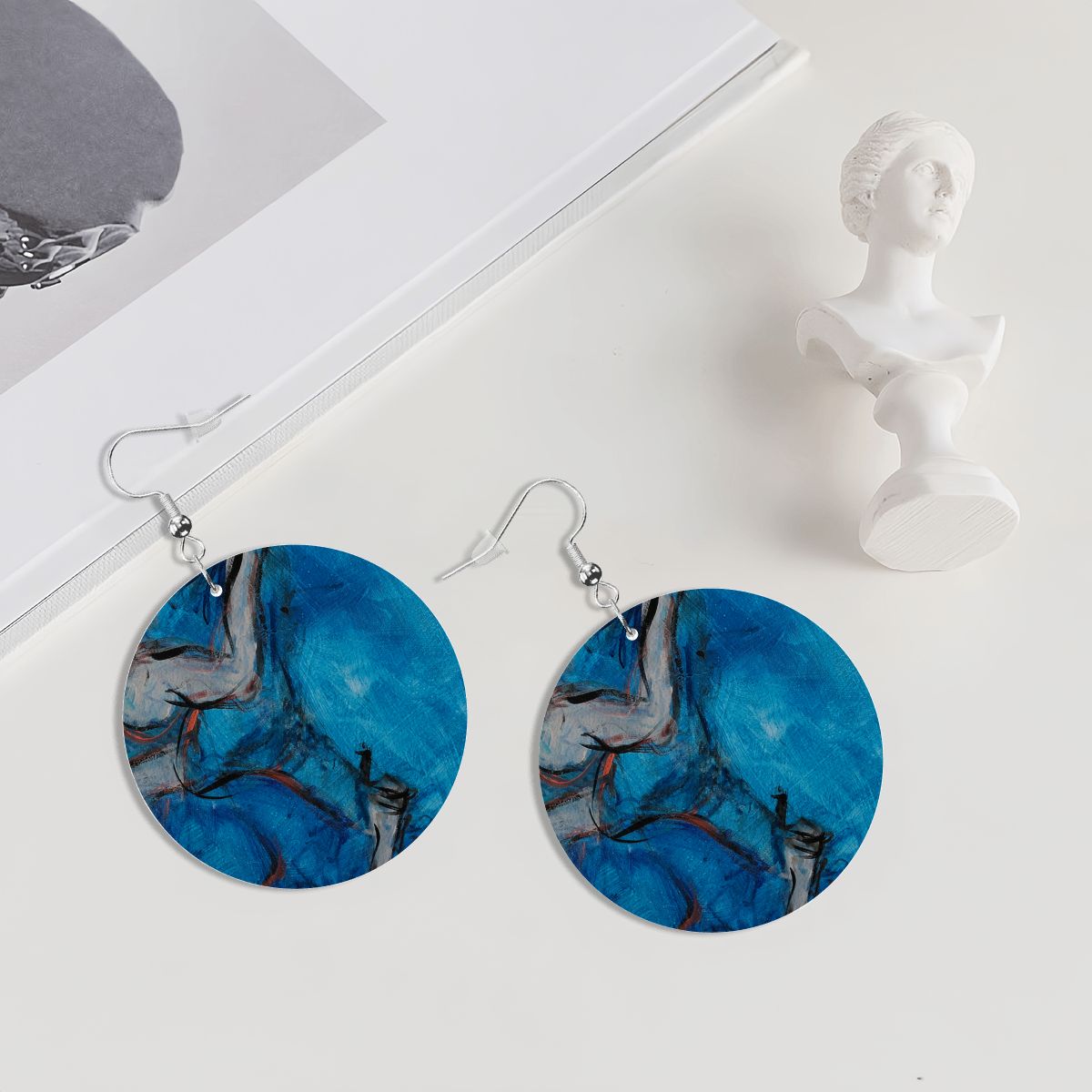 Dance Me — Original Art Earrings by Leeorah