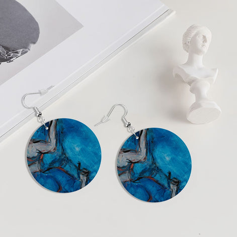 Dance Me — Original Art Earrings by Leeorah