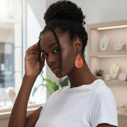 Smooth Dance — Original Art Earrings by Leeorah