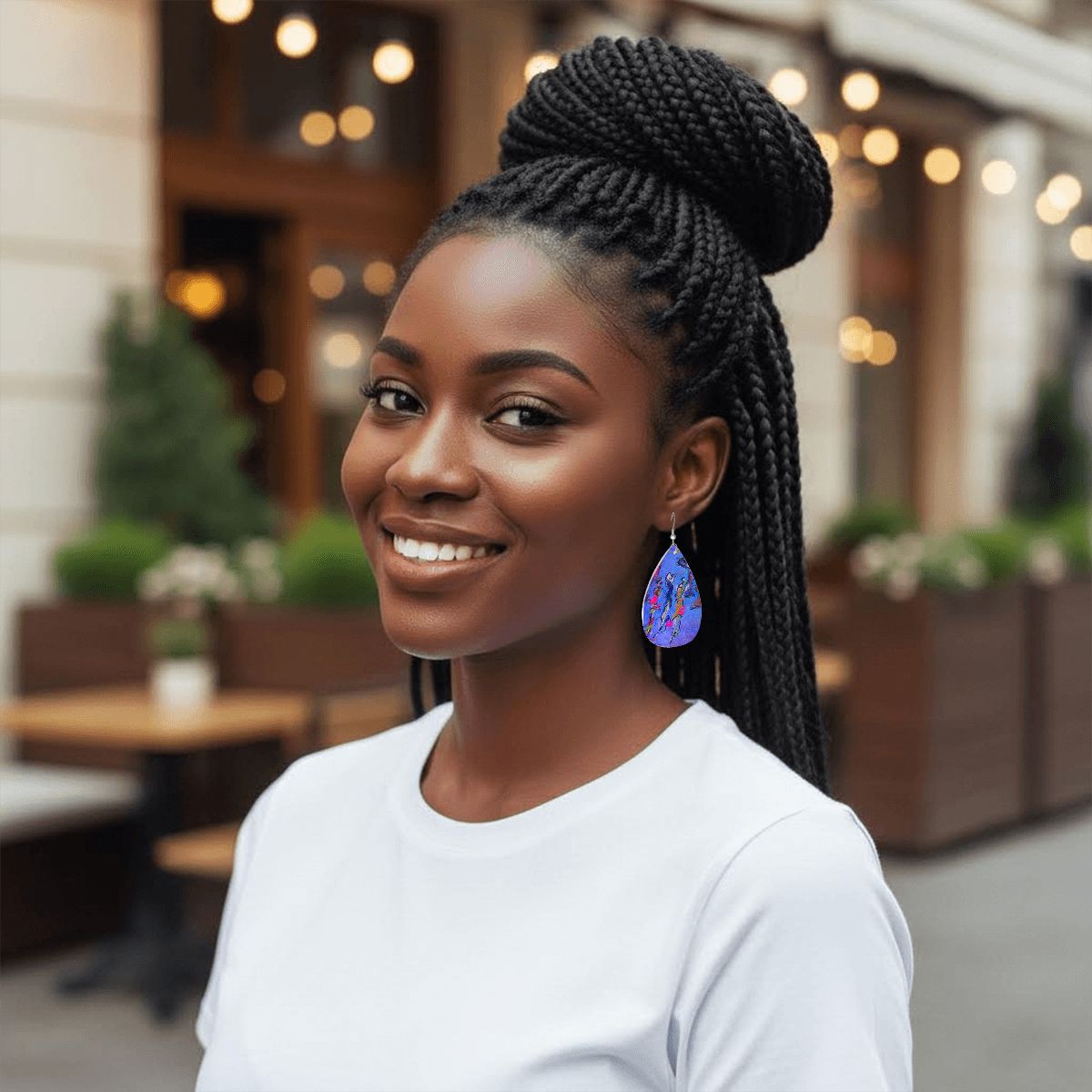Winners — Original Art Earrings by Leeorah