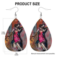 The Parisian — Original Art Earrings by Leeorah