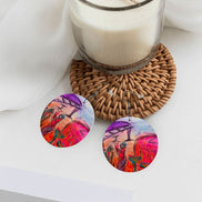 The Piano — Original Art Earrings by Leeorah