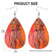 Smooth Dance — Original Art Earrings by Leeorah