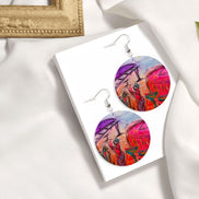 The Piano — Original Art Earrings by Leeorah