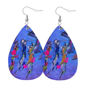 Winners — Original Art Earrings by Leeorah