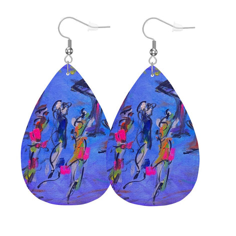 Winners — Original Art Earrings by Leeorah