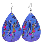 Winners — Original Art Earrings by Leeorah