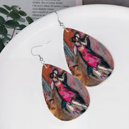 The Parisian — Original Art Earrings by Leeorah