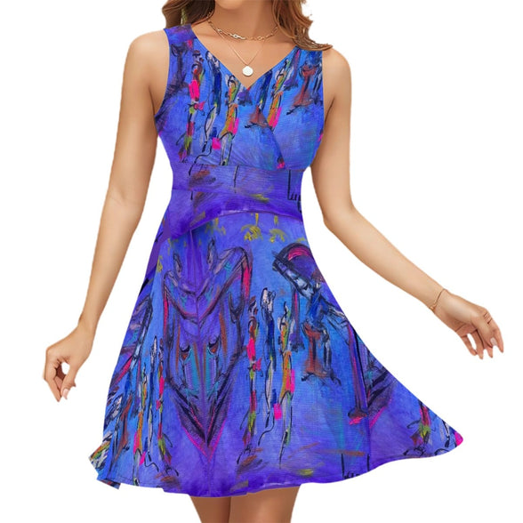 The Winner — Original Art Dress by Leeorah