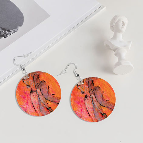 Kizomba — Original Art Earrings by Leeorah