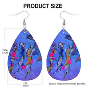 Winners — Original Art Earrings by Leeorah