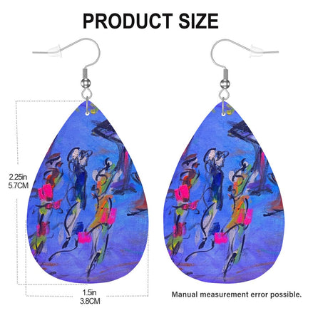 Winners — Original Art Earrings by Leeorah